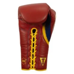 KRONK Boxing Gym Lace-Up Training Gloves -Boxing Promotions Shop KNKSG RD GD 4