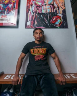 TITLE Boxing Legacy Property Of KRONK Tee -Boxing Promotions Shop KNKTS4BK 1