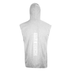 TITLE Boxing Outline Sleeveless Hoodie -Boxing Promotions Shop LTA3 GR 3