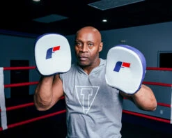 TITLE Boxing Outline Sleeveless Hoodie -Boxing Promotions Shop LTA3GR