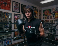 TITLE Boxing Old School Leather Bag Gloves 2.0 -Boxing Promotions Shop OSLBG2BK 4 4