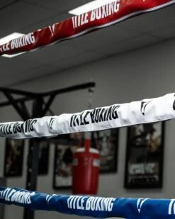 TITLE Boxing Professional Vinyl Zippered Rope Covers -Boxing Promotions Shop PRCPRO3 RD