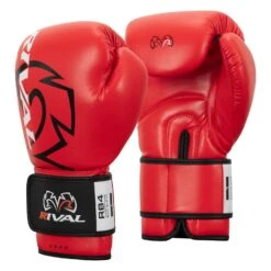 Rival Boxing Bag Gloves -Boxing Promotions Shop RB4 RD 2