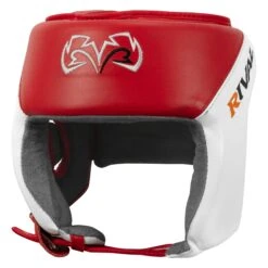Rival Boxing Amateur Competition Headgear -Boxing Promotions Shop RHGC2 RD WH 1