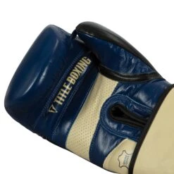 TITLE Boxing Rock Steady Leather Training Gloves -Boxing Promotions Shop RSBVLTTG BL TN 5