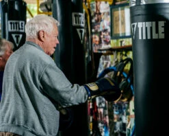 TITLE Boxing Rock Steady Leather Training Gloves -Boxing Promotions Shop RSBVLTTG 1