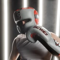 SCYntz Leather Headgear -Boxing Promotions Shop SCYHGGRRD 2