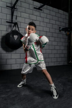 TITLE Boxing Sleeveless Ring Vest 23 TITLE Boxing Sleeveless Ring Vest -Boxing Promotions Shop SSTVWH RD GN