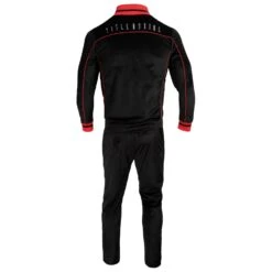 TITLE "Boxing Ain't Easy" Velour Warm Up -Boxing Promotions Shop TB166 BK RD 3