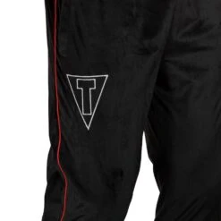 TITLE "Boxing Ain't Easy" Velour Warm Up -Boxing Promotions Shop TB166 BK RD 4