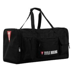 TITLE Boxing Deluxe Gear Bag -Boxing Promotions Shop TBAG45 BK BK 02