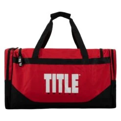 TITLE Boxing Deluxe Gear Bag -Boxing Promotions Shop TBAG45 RD BK 3