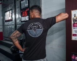 TITLE Boxing Crosshair Tee -Boxing Promotions Shop TBCT162BK 2
