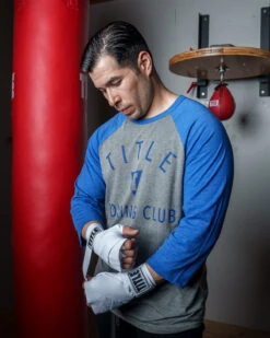 TITLE Boxing Club Classic Baseball Tee -Boxing Promotions Shop TBCT198BL 1