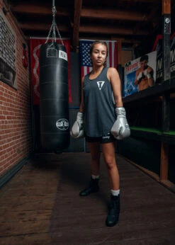 TITLE Boxing Z Supply Pocket Racer Tank -Boxing Promotions Shop TBCWZS1BK 1