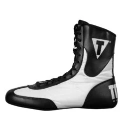 TITLE Boxing Speed-Flex Encore Mid-Top Shoes 34 TITLE Boxing Speed-Flex Encore Mid-Top Shoes -Boxing Promotions Shop TBS1 BK WH 1