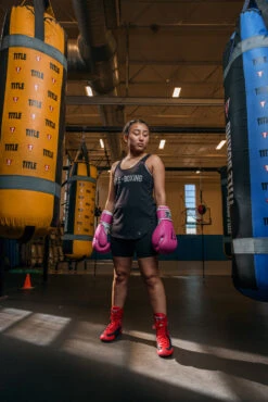 TITLE Boxing Speed-Flex Encore Mid-Top Shoes 27 TITLE Boxing Speed-Flex Encore Mid-Top Shoes -Boxing Promotions Shop TBS1 2