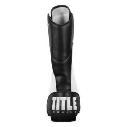 TITLE Boxing Speed-Flex Encore High-Top Shoes -Boxing Promotions Shop TBS2 BK WH 3