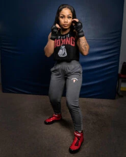 TITLE Boxing Ring Mamba Shoes -Boxing Promotions Shop TBS20 RD BK