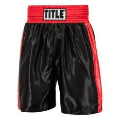 TITLE Boxing Edge Boxing Trunks -Boxing Promotions Shop TBTC2 BK RD 1 cd284a19 1d42 4a0d 8b33 98b06044ebbf