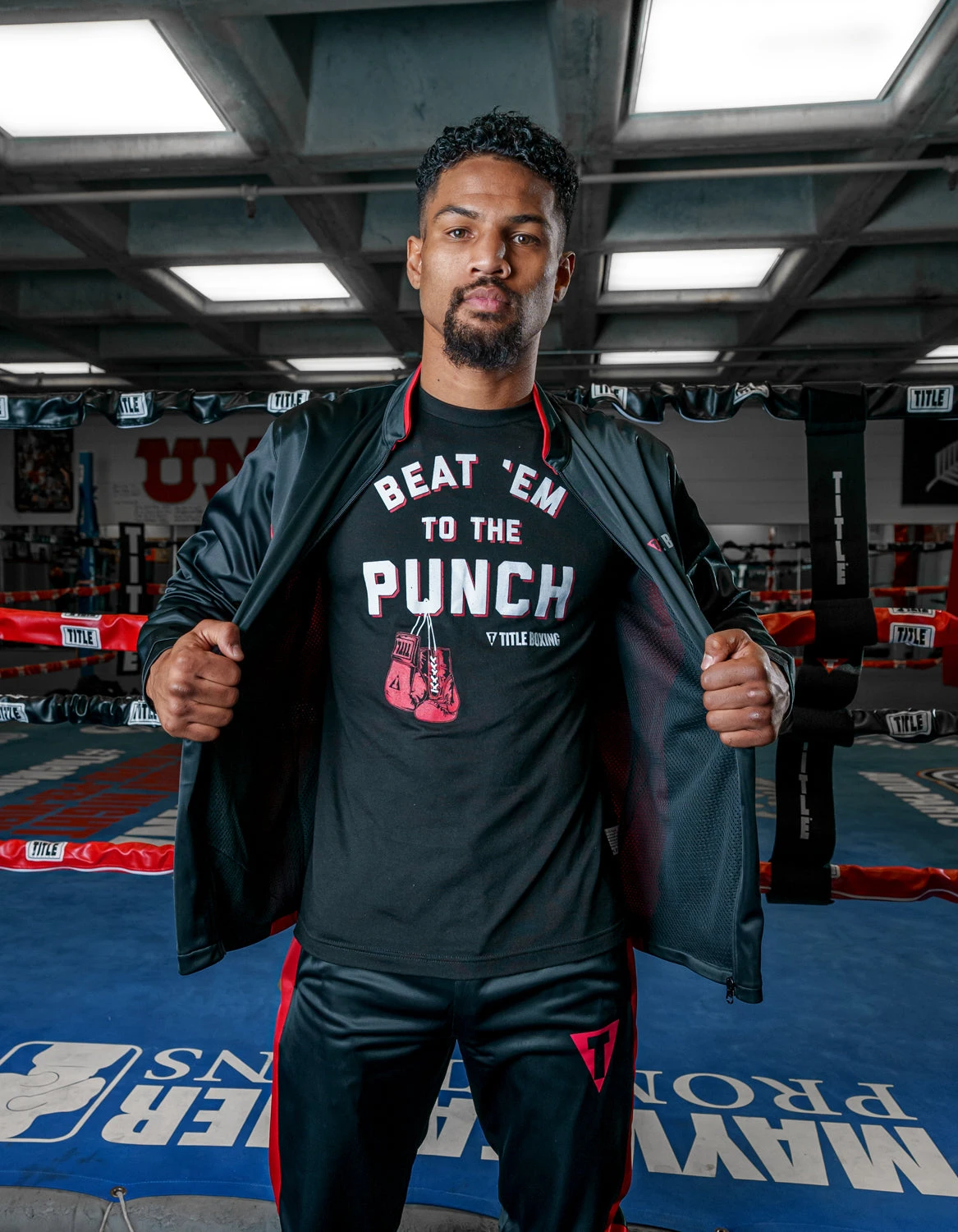 TITLE Boxing Beat Em To The Punch Tee 2 TITLE Boxing Beat Em To The Punch Tee - Image 2