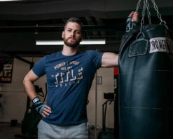 TITLE Boxing Power And Speed Tee -Boxing Promotions Shop TBTS211BL 1