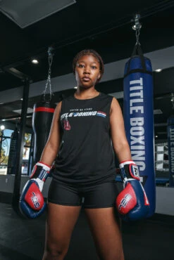 TITLE Boxing United Women's Tank -Boxing Promotions Shop TBWTS2T06BK 1