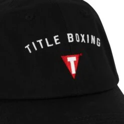 TITLE Boxing Dad Hat Adjustable Cap -Boxing Promotions Shop TCAP77 BK 3