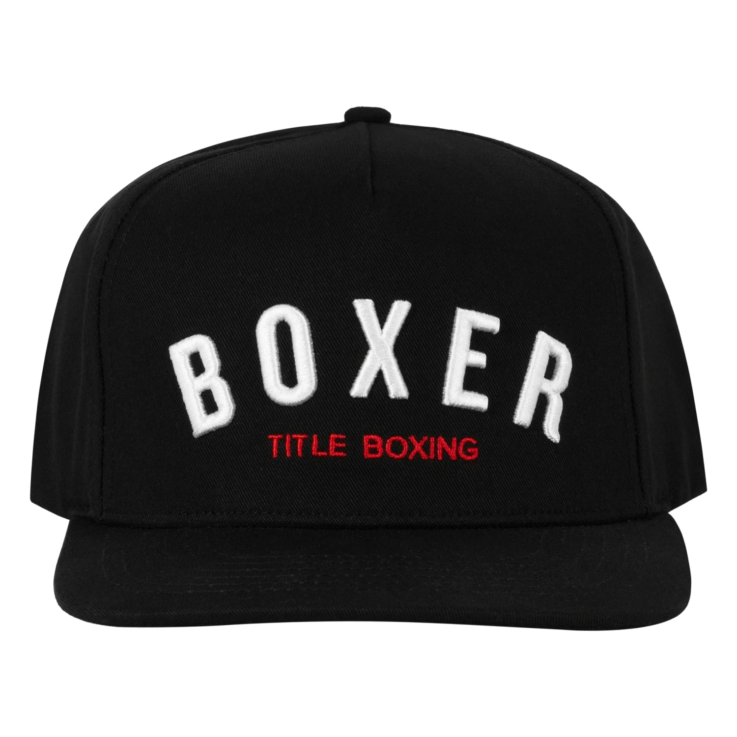 TITLE Boxing Boxer Flat Bill Snapback Cap 3 TITLE Boxing Boxer Flat Bill Snapback Cap - Image 3