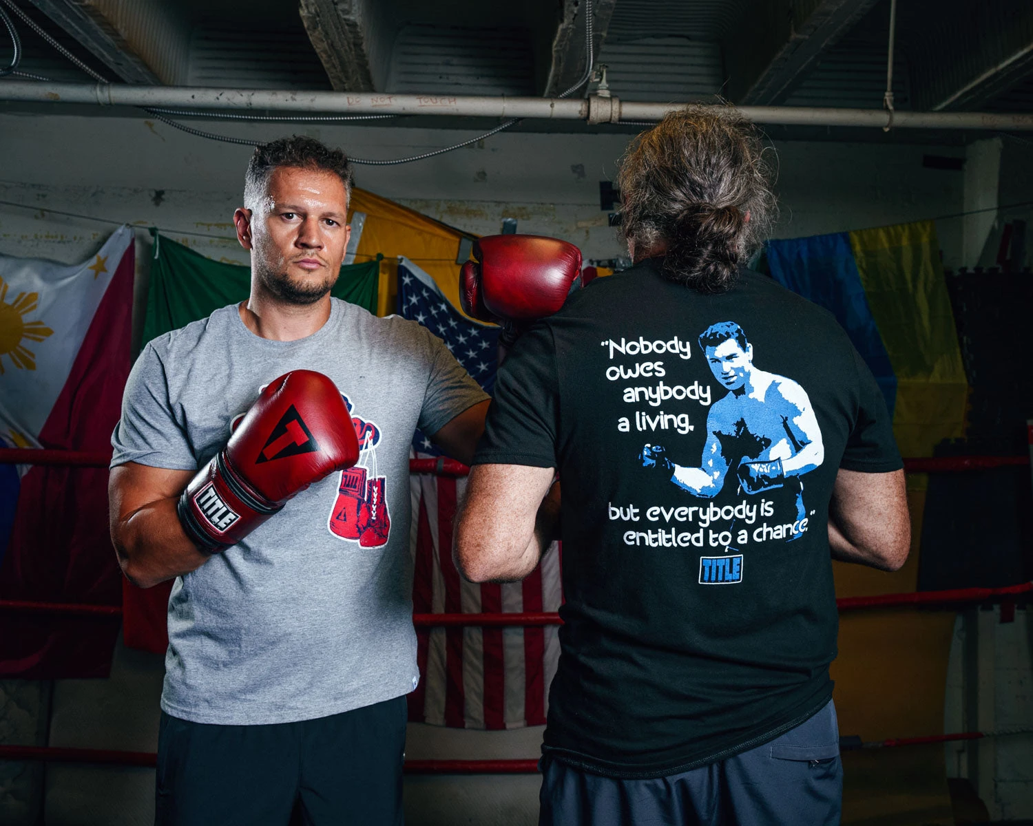 TITLE Boxing Legacy Jack Dempsey "Nobody Owes" Tee 2 TITLE Boxing Legacy Jack Dempsey "Nobody Owes" Tee - Image 2