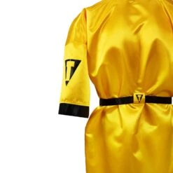 TITLE Boxing Pro Full Length Boxing Robe 35 TITLE Boxing Pro Full Length Boxing Robe -Boxing Promotions Shop TSRFL2 GD BK 05