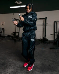 TITLE Boxing Sauna Suit With Hood -Boxing Promotions Shop TSSBK 2