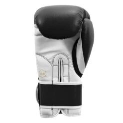 TITLE Boxing Pro Style Leather Training Gloves 3.0 -Boxing Promotions Shop TVVTG3 BK WH 004