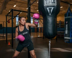 TITLE Boxing Pro Style Leather Training Gloves 3.0 -Boxing Promotions Shop TVVTG3PK 1