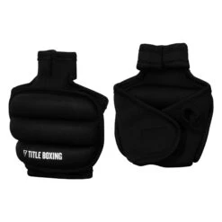 TITLE Boxing Weighted Gloves 2.0 -Boxing Promotions Shop TWGV2 BK 2