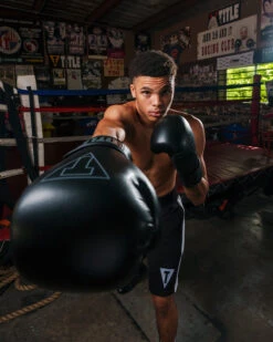 TITLE Boxing Vegan Fitness Bag Gloves -Boxing Promotions Shop VGFBGBK 2