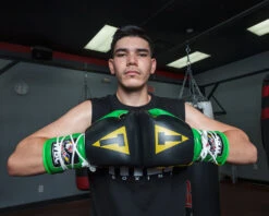 WBC By TITLE Boxing Sparring Gloves -Boxing Promotions Shop WBCSGBKGNGD 2