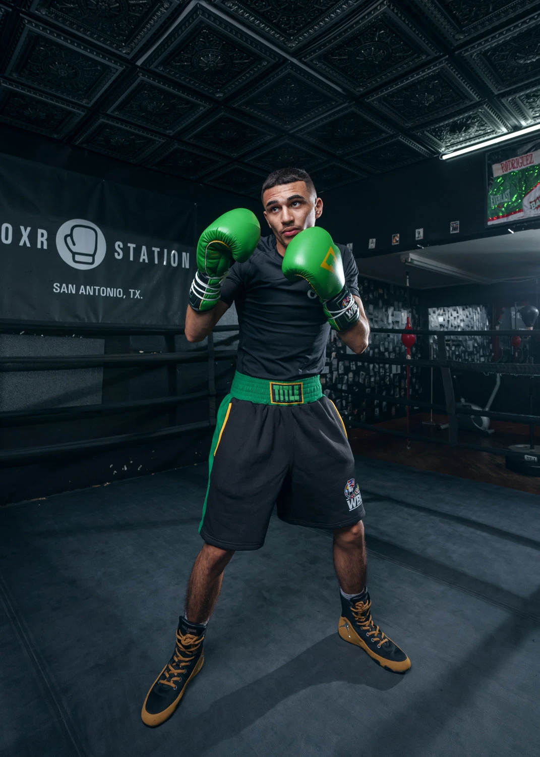 WBC By TITLE Boxing Sweat Shorts 5 WBC By TITLE Boxing Sweat Shorts - Image 5