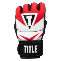 TITLE MMA Command Training Gloves -Boxing Promotions Shop XMCTG RD WH 003