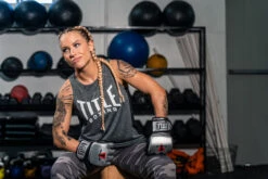 TITLE MMA Menace Metallic Training Gloves -Boxing Promotions Shop XMMTGSV 2