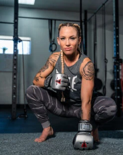 TITLE MMA Menace Metallic Training Gloves -Boxing Promotions Shop XMMTGSV 3