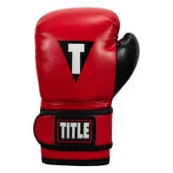 TITLE Boxing Youth Bag Gloves -Boxing Promotions Shop YTBBG RD BK 03