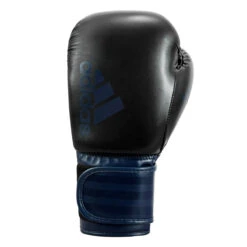 Adidas Hybrid 100 Boxing Gloves -Boxing Promotions Shop adih100 bk bl 003