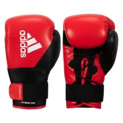 Adidas Hybrid 250 Training Gloves -Boxing Promotions Shop adih250tg rd bk 1 1