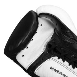 Adidas Hybrid 350 Elite Pro Fight Gloves -Boxing Promotions Shop adih750fg bk wh 5 1