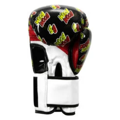 BOOM BOOM Boxing Striker Youth Boxing Gloves 3.0 -Boxing Promotions Shop bbsbgy3 bk wh 04