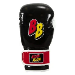 BOOM BOOM Boxing Silencer Youth Bag Gloves -Boxing Promotions Shop bbybgs bk wh rd 03