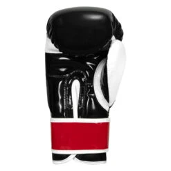 BOOM BOOM Boxing Silencer Youth Bag Gloves -Boxing Promotions Shop bbybgs bk wh rd 04