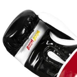 BOOM BOOM Boxing Silencer Youth Bag Gloves -Boxing Promotions Shop bbybgs bk wh rd 05