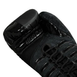 TITLE Black Blast Lace Training Gloves -Boxing Promotions Shop bkbstgl 05